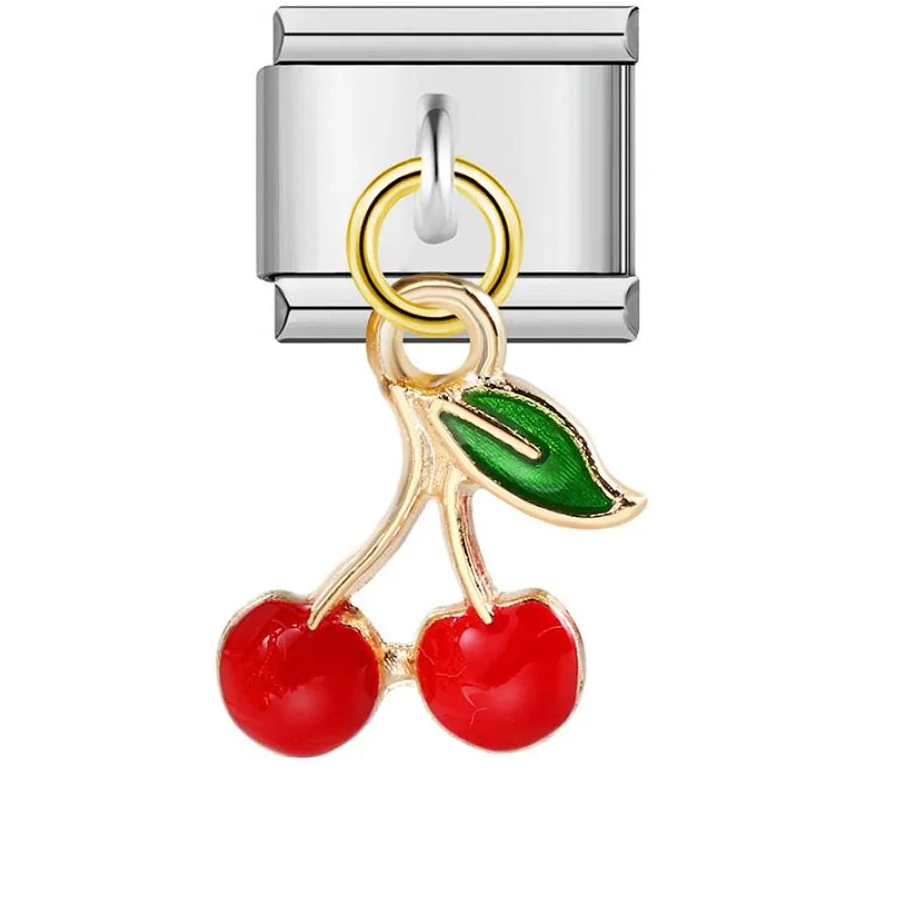 Cherry Pendant Silver