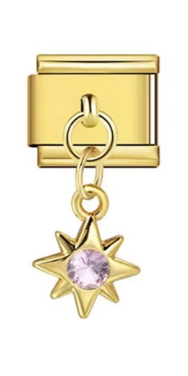 Purple Rhinestone Star
