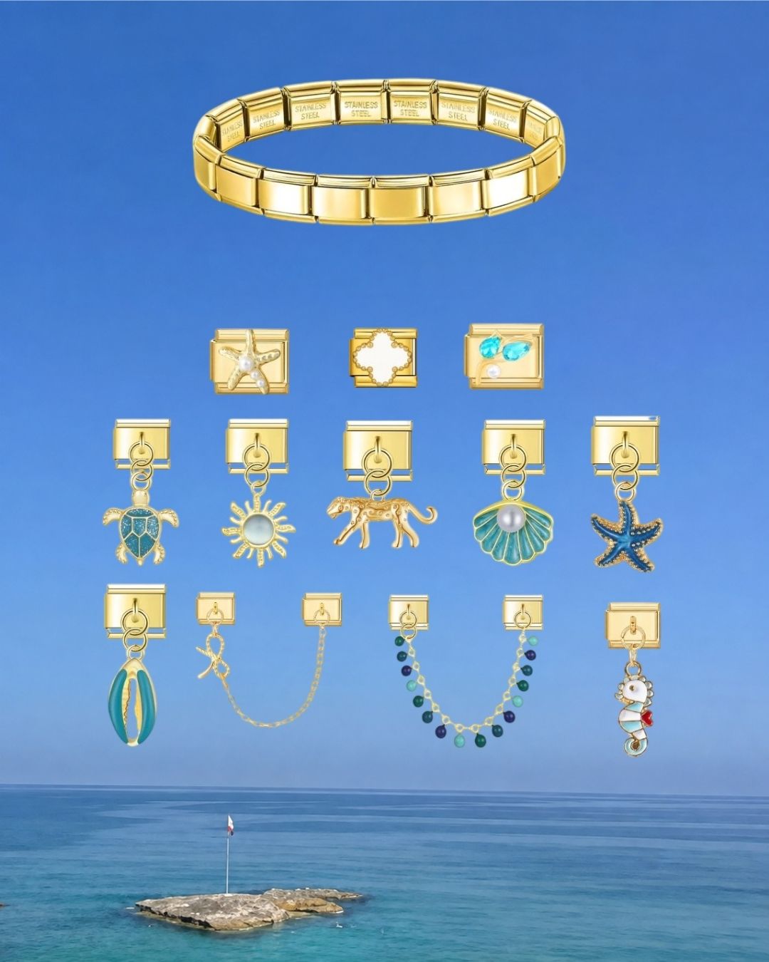 Blue Summer Bracelet