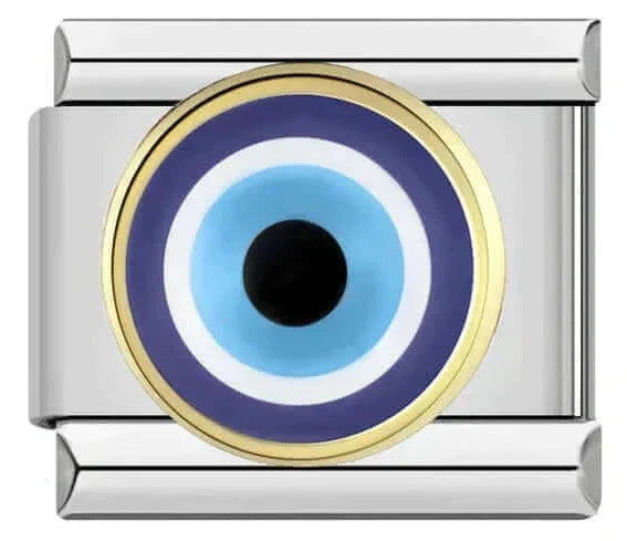 SILVER EVIL EYE
