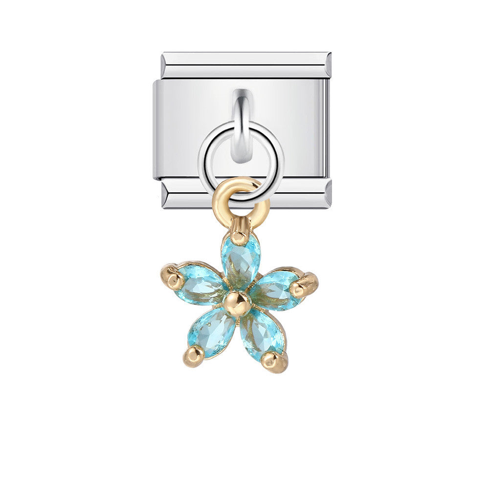 Crystal Blue Flower