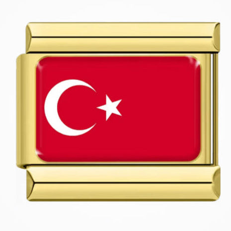 Turkey Flag | Gold