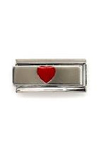 Red Heart Long Charm