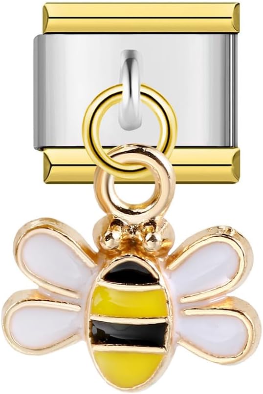 Bee | Gold trim