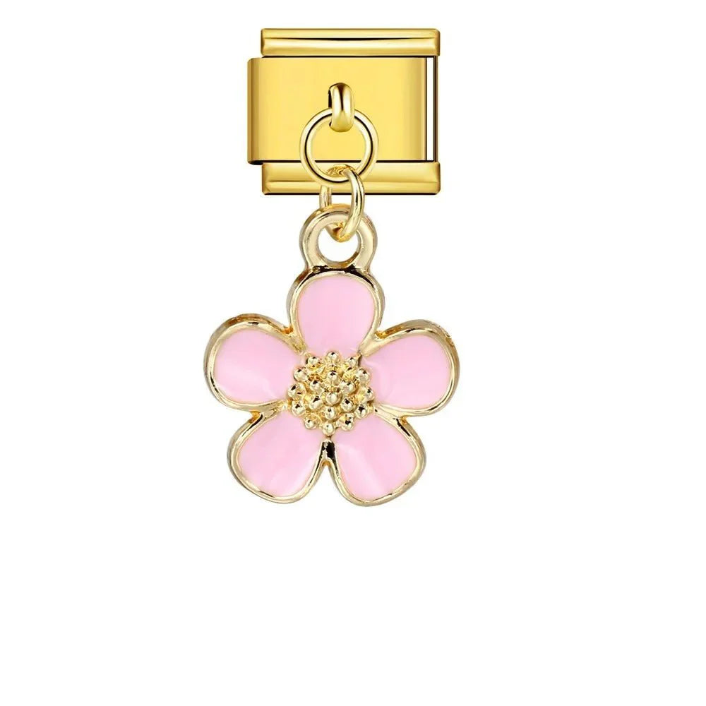 Pendant Pink Flower