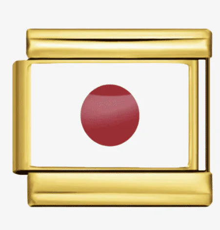 Japan Flag | Gold