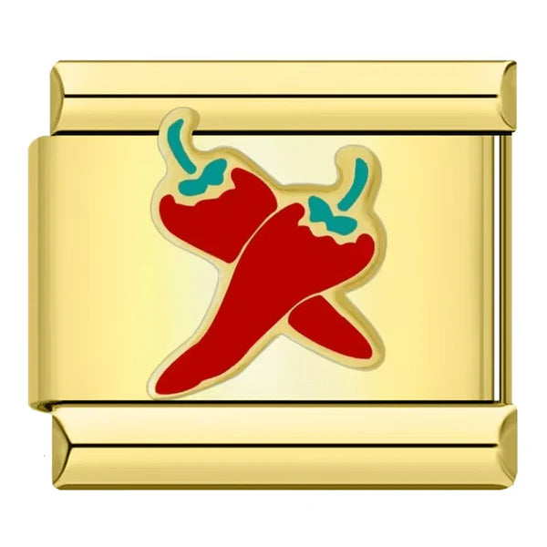 Double Red Pepper | Gold