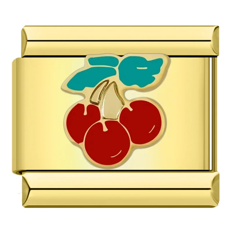 Red Cherries Gold