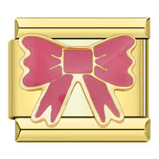 Pink Bow | Gold