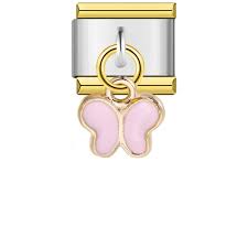 PINK BUTTERFLY PENDANT