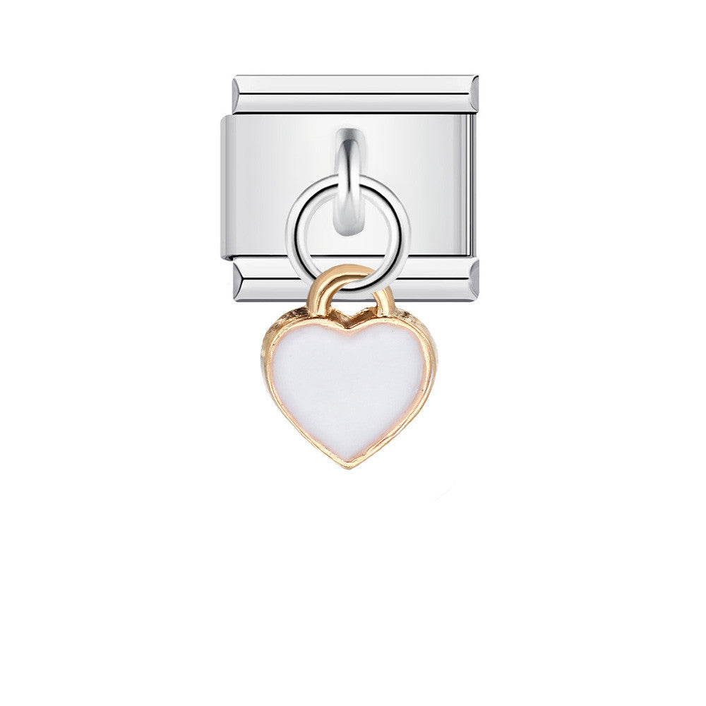 White Heart Pendant